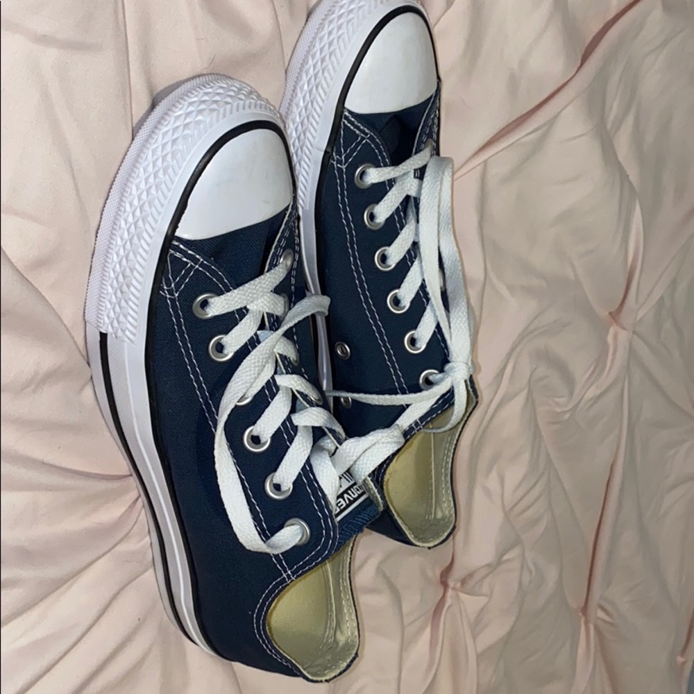 Navy Blue Converse